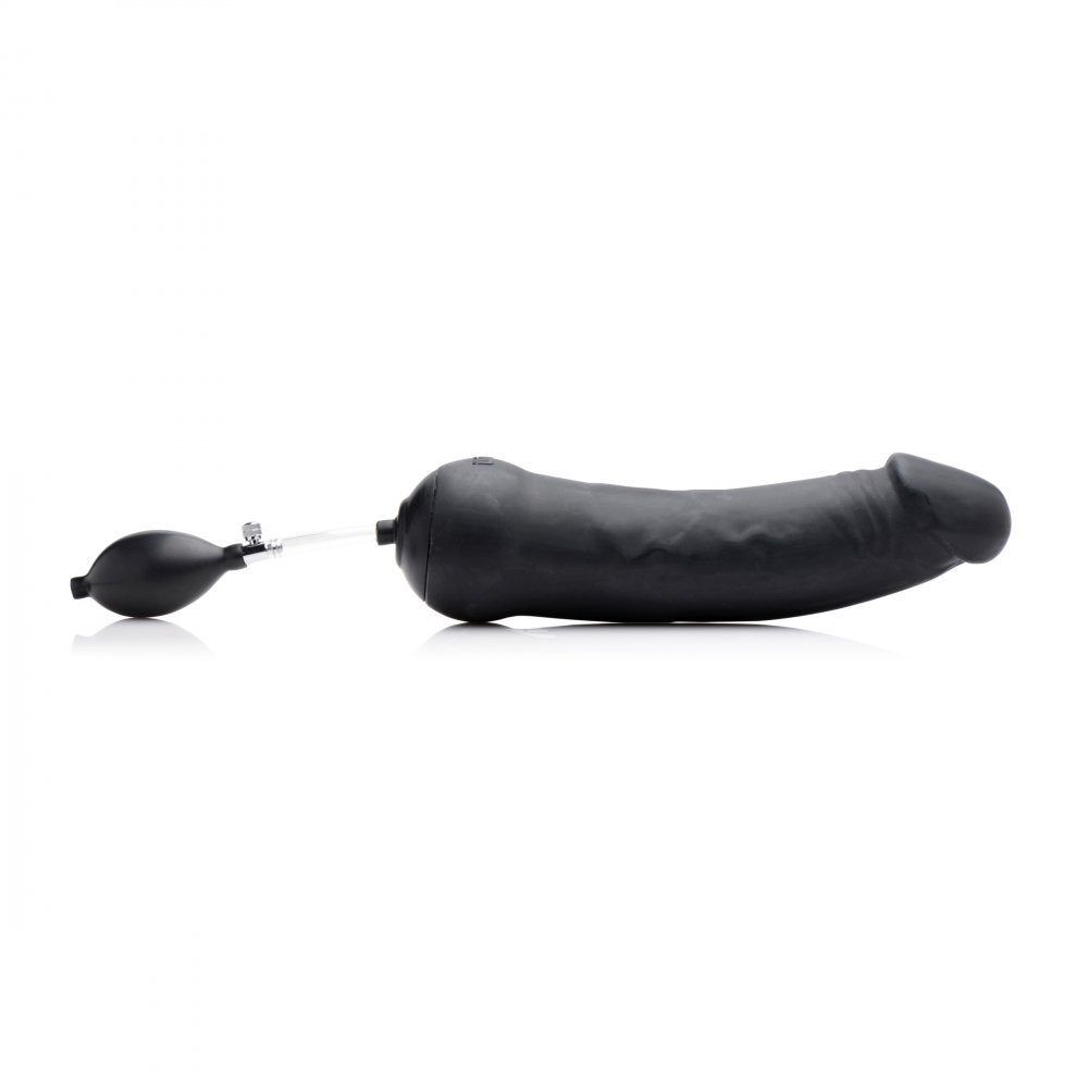 INFLATABLE SILICONE DILDO